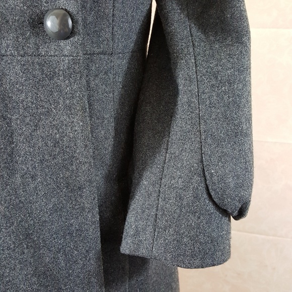 Guess Wool Blend Pea Coat Sz Medium - Picture 3 of 8